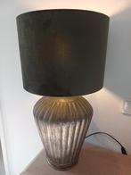 Indiase lampenvoet met velours kap - 66cm hoog, Ophalen, Gebruikt