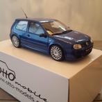 Golf 4 r32 blauw 1:18 ottomobile, Hobby en Vrije tijd, Modelauto's | 1:18, Ophalen of Verzenden, Zo goed als nieuw, Auto, OttOMobile