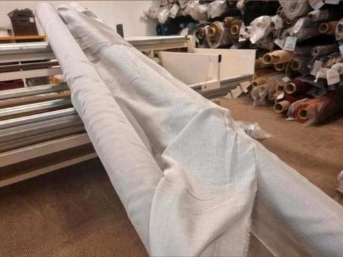 Inbetween grijze linnenlook mist gloss 3m10 hoog, Huis en Inrichting, Stoffering | Gordijnen en Lamellen, Nieuw, Ophalen of Verzenden