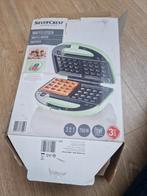 SilverCrest Wafelijzer - Nieuwstaat!, Ophalen of Verzenden, Uitneembare platen, Zo goed als nieuw