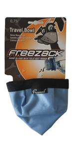 FREEZACK Opvouwbare Drinkbak 0,75 Liter Lichtblauw KOOPJE!!!, Ophalen of Verzenden, Nieuw