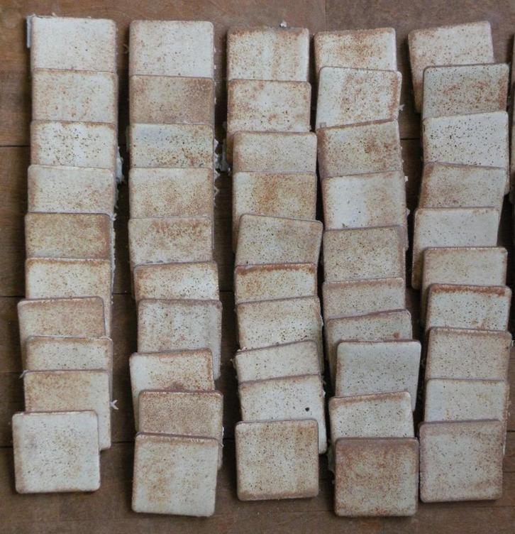 Wandtegels. Vintage., Doe-het-zelf en Verbouw, Tegels, Zo goed als nieuw, Wandtegels, Keramiek, Minder dan 20 cm, Minder dan 20 cm