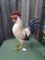 Metalen haan wit of zwart, Ophalen of Verzenden, Nieuw, Dier