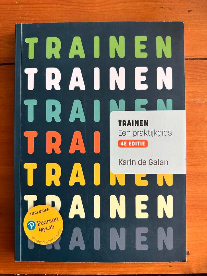 Trainen - Een praktijkgids 4e editie, Boeken, Studieboeken en Cursussen, Zo goed als nieuw, HBO, Ophalen of Verzenden