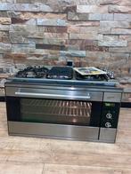 Nette Boretti inbouwoven RVS 90 cm Incl. Kookplaat, Witgoed en Apparatuur, Ovens, Hete lucht, 60 cm of meer, Ophalen of Verzenden