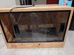 Osb terrarium 60x40x40, Dieren en Toebehoren, Reptielen en Amfibieën | Toebehoren, Ophalen, Zo goed als nieuw