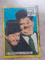 Vlinder Luciferdoosje Laurel & Hardy matchbox label, Ophalen of Verzenden, Gebruikt, Verpakking