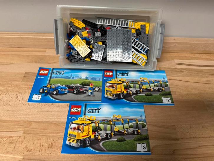 Lego city 60060, Kinderen en Baby's, Speelgoed | Duplo en Lego, Zo goed als nieuw, Ophalen