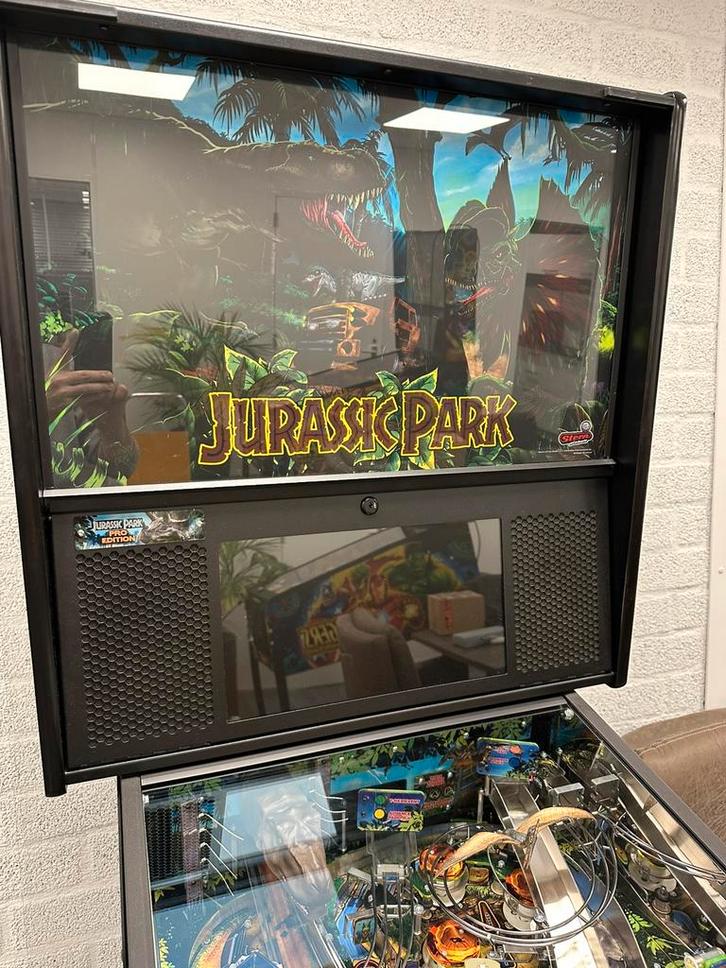 Stern Jurassic Park Pro, Verzamelen, Automaten | Flipperkasten, Zo goed als nieuw, Dot-matrix, Flipperkast, Stern, Ophalen
