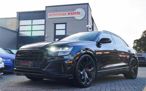 Audi Q8 55 TFSI e quattro Pro Line S | Luchtvering | Rood be, Auto's, Audi, Bedrijf, Te koop, Q8, 4x4, ABS, Airbags, Airconditioning