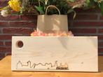 Snijplank hout met de skyline van Bergen op Zoom, Huis en Inrichting, Ophalen of Verzenden, Nieuw