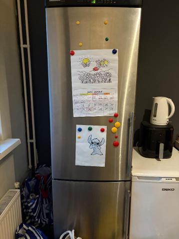 Koelkast met vriezer