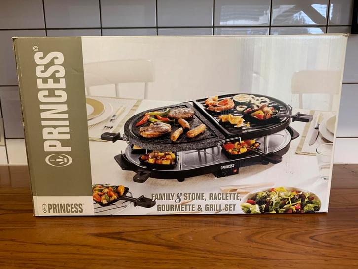 Raclet en gourmet stel, Witgoed en Apparatuur, Gourmetstellen, Zo goed als nieuw, Ophalen