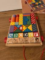 Houten trekwagen, Kinderen en Baby's, Ophalen, Zo goed als nieuw