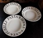 3x Pasta Borden, Huis en Inrichting, Keuken | Servies, Ophalen of Verzenden, Zo goed als nieuw, Bord(en), Overige stijlen