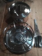 Nieuwe 11-delige edelstalen Fondue-Set voor 6 personen, Ophalen of Verzenden, Nieuw, Brander, Fondueset