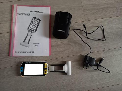 Draagbare Elektronische Loep Pebble HD voor Slechtzienden, Hobby en Vrije tijd, Vergrootglazen, Loepen en Loeplampen, Gebruikt