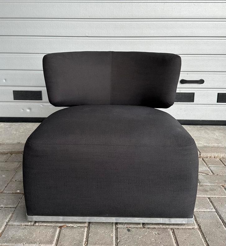 2 B&B italia design fauteuils, Huis en Inrichting, Fauteuils, Gebruikt, 50 tot 75 cm, 75 tot 100 cm, Ophalen