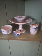 Oude Sarreguemines Taartschaal - Betoverend!, Ophalen of Verzenden