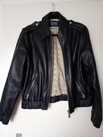 Mooie echt leren bomber van Maison Scotch mt L, Zwart, Maat 42/44 (L), Scotch & Soda, Ophalen of Verzenden