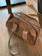 Design vintage leren tas, Gebruikt, Ophalen of Verzenden