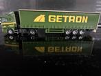 Tekno Scania 4 serie Getron Spijkenisse in doos, Ophalen of Verzenden, Zo goed als nieuw, Bus of Vrachtwagen, Tekno