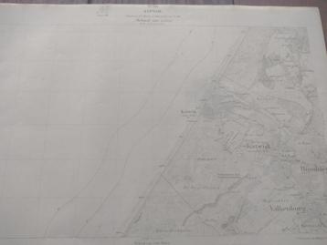 401 Katwijk Valkenburg De Klei Het Zand Plattegrond 1912 beschikbaar voor biedingen