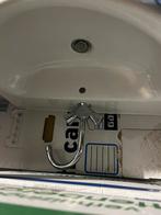 Wastafelkraan - Chroom, Doe-het-zelf en Verbouw, Sanitair, Ophalen, Gebruikt, Chroom, Kraan