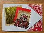 Zelfgemaakte kerstkaart, Hobby en Vrije tijd, Kaarten | Zelfgemaakt, Ophalen of Verzenden