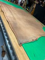 Lichtbruin patina-vintage tuigleer 2-2,5mm dik half soepel 3, Hobby en Vrije tijd, Bruin, Leer of Kunstleer, Ophalen of Verzenden