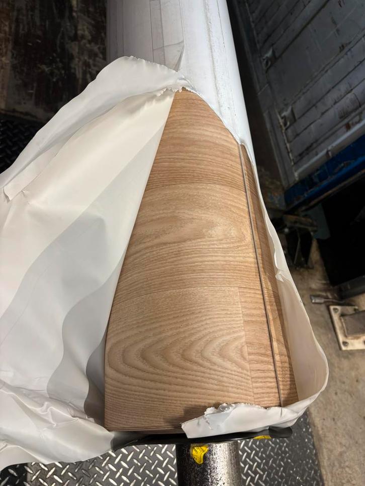 Vinyl rollen 4 meter breed, oo maat te snijden. Merk:tarket, Huis en Inrichting, Stoffering | Vloerbedekking, Nieuw, Vinyl, Wit