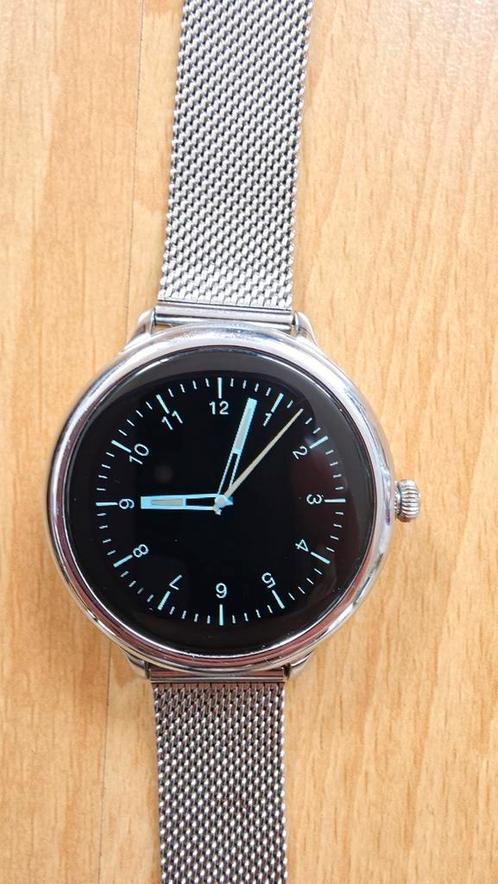 Stijlvolle Smartwatch met Hartslag& Stappenteller, RVS Band, Sieraden, Tassen en Uiterlijk, Horloges | Dames, Zo goed als nieuw