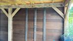 Hardhout gestoomd thermo frake 7,5 m2, Doe-het-zelf en Verbouw, Hout en Planken, Ophalen, Gebruikt, Minder dan 25 mm, Plank