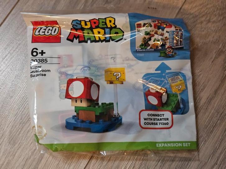 Super Mario Lego, 30385, super mushroom surprise NIEUW, Kinderen en Baby's, Speelgoed | Duplo en Lego, Nieuw, Lego, Complete set