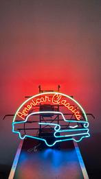 USA original  classic neon 4 kleuren Rare!!, Ophalen of Verzenden, Gebruikt, Lichtbak of (neon) lamp