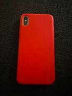 iPhone XSmax 256 Gb met rode silicon cover., Telecommunicatie, Mobiele telefoons | Apple iPhone, 70 %, Gebruikt, Zonder abonnement