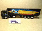 HERPA 1:87, DAF 95 380-ATi + Koel-Oplegger "PK ", Zie Foto`s, Ophalen of Verzenden, Zo goed als nieuw, Bus of Vrachtwagen, Herpa