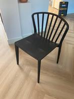Eetkamerstoel, Huis en Inrichting, Stoelen, Kunststof, Zwart, Ophalen of Verzenden, Zo goed als nieuw