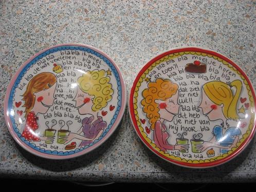 Gebakschotel 2 x Blond Amsterdam, Huis en Inrichting, Keuken | Servies, Zo goed als nieuw, Kop(pen) en/of Schotel(s), Blond Amsterdam