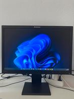 Lenovo Thinkvision 22 Inch Wide LCD Monitor, Ophalen, Gebruikt, VGA, Overige resoluties