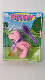 Vintage Pony op originele blister, jaren 80. MLP fakie. 8B12, Tweedehands verkoop, Tweedehands verkoop, Gebruikt, Ophalen of Verzenden