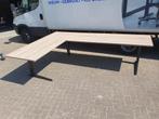 Grote Ahrend hoekbureaus, met nieuwe bladen (div maten en kl, Kofferen 60, Gebruikt, In hoogte verstelbaar, Ophalen of Verzenden