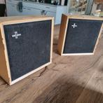 vintage speakers, Zo goed als nieuw, Minder dan 60 watt, Front, Rear of Stereo speakers, Ophalen