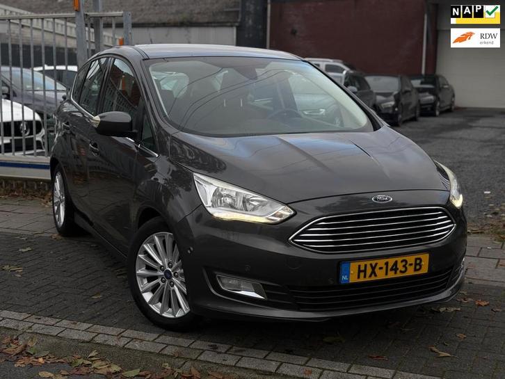 Ford C-Max 1.0 Titanium | Luxe Uitvoering | Navigatie | Trek, Auto's, Ford, Bedrijf, Te koop, C-Max, ABS, Airbags, Airconditioning