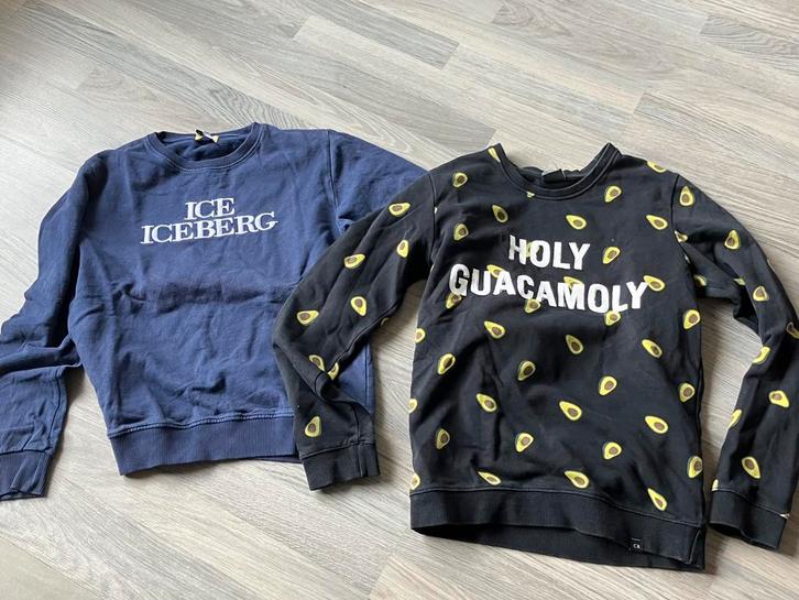 2 leuke truien mast 152 Iceberg en Colorfull Rebel, Kinderen en Baby's, Kinderkleding | Maat 152, Zo goed als nieuw, Meisje, Trui of Vest