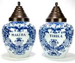 1511. Delfts blauwe tabakspotten, midden 20e eeuw, Antiek en Kunst, Ophalen of Verzenden