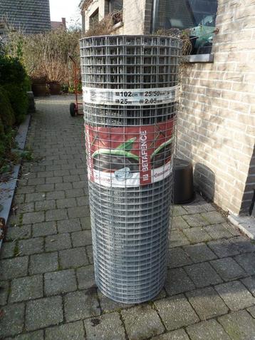 Super stevige tuindraad gaas , 25m, 102cm, 2.05mm dik, gaas beschikbaar voor biedingen
