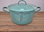 Emaille pan mintgroen 26 cm., Antiek en Kunst, Antiek | Emaille, Ophalen of Verzenden