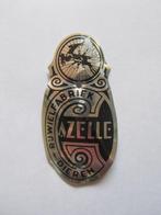 balhoofdplaatje     GAZELLE       type 6, Verzamelen, Merken en Reclamevoorwerpen, Ophalen of Verzenden, Gebruikt, Overige typen