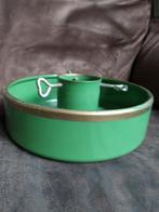 Emaille antieke kerstboom standaard, Ophalen of Verzenden, Gebruikt